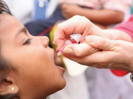 Sabin wird zur Impfung gegen Polio genutzt