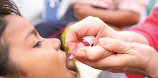 Sabin wird zur Impfung gegen Polio genutzt